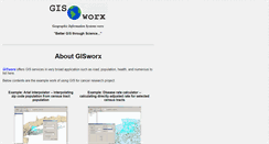 Desktop Screenshot of gisworx.com